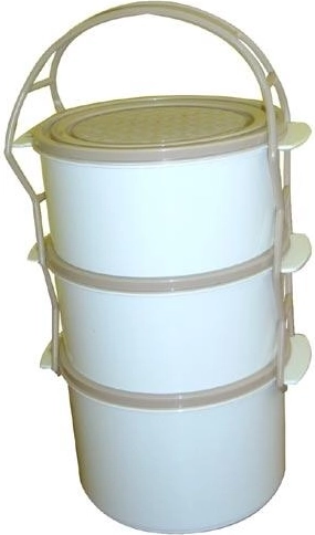 Pojemnik na żywność Combi 2× 1 l + 1,5 l, plastik