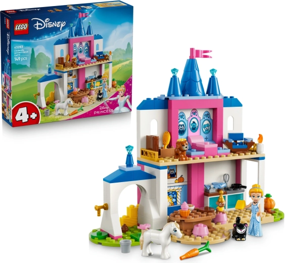 LEGO Disney Princess Zamek Kopciuszka i jej zwierzęcy przyjaciele