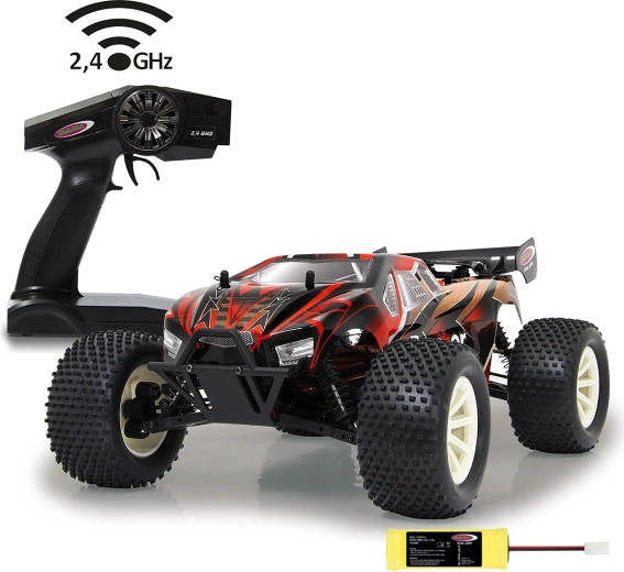 Jamara Brecter truggy 4WD 1:10 sterowany zdalnie (2,4 GHz) z akumulatorem NiMH
