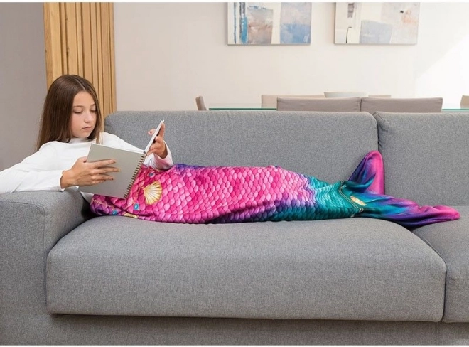 Magiczny Koc w Kształcie Syreny