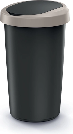 Kosz na śmieci Compacta R z uchylną pokrywą 50 l