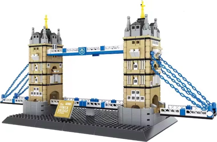 Zestaw konstrukcyjny Tower Bridge, 969 elementów