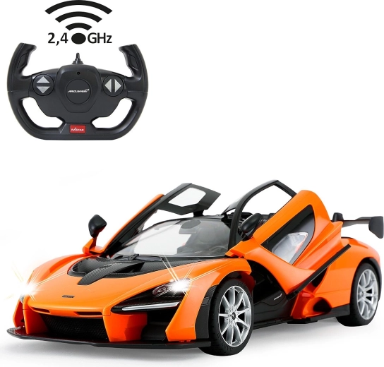 Jamara McLaren Senna samochód RC 2,4 GHz 1:14 pomarańczowy