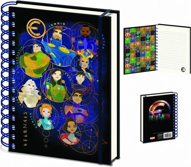 Notes A5 na spirali Eternals