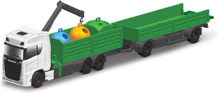 Maisto mini maszyna robocza Scania 770 S recykling