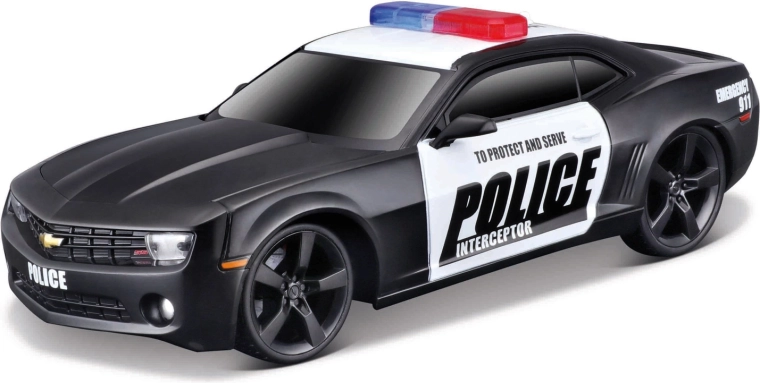 Maisto Chevrolet Camaro SS policja ze światłami i dźwiękami 1:24