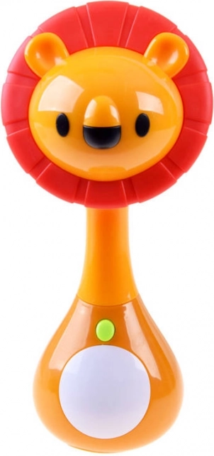Interaktywna dźwiękowa grzechotka dla niemowląt koala – Lew