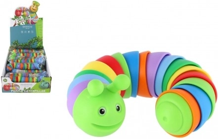 Elastyczna kolorowa gąsienica dla dzieci