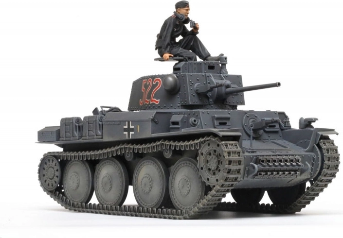 Plastikowy model czołgu Pz.Kpfw.38t Ausf. E/F