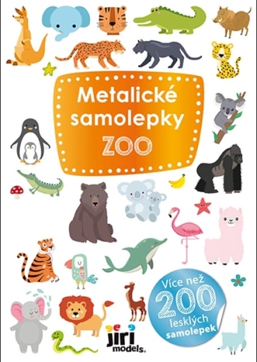 Metaliczne naklejki Zoo
