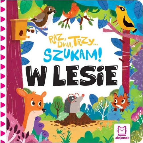Szukaj i znajdź w lesie – książka dla najmłodszych