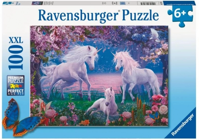 Piękni Jednorożce Puzzle 100 elementów