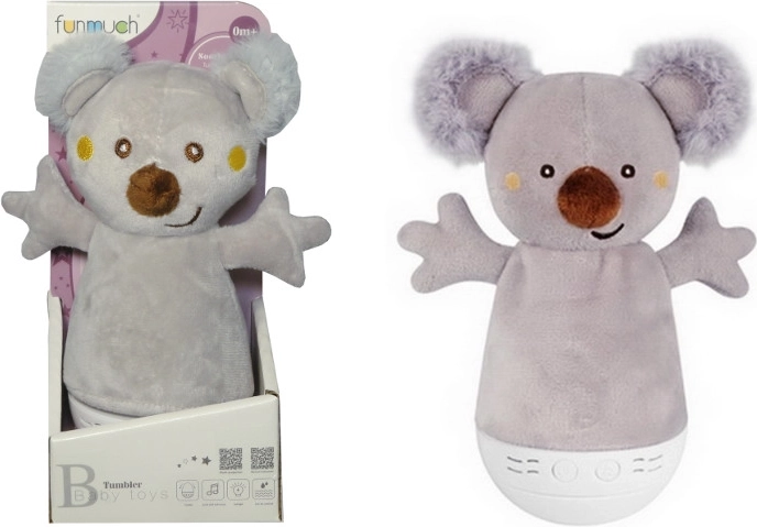 Kołysząca się zabawka koala z melodiami i lampką