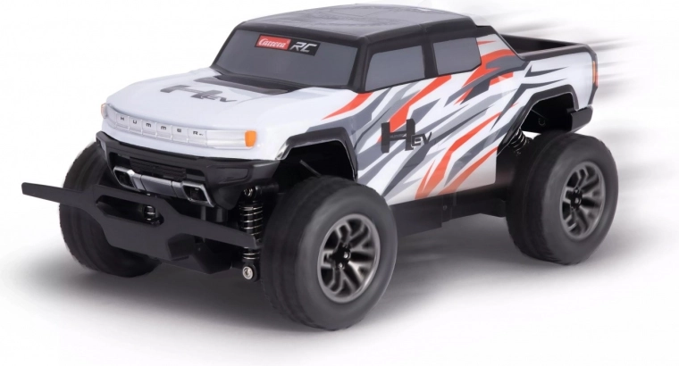 Samochód RC Carrera GMC Hummer EV w skali 1:18