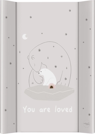 Ceba Baby mata do przewijania z twardą płytą Basic Polar Bears 50 × 70 cm