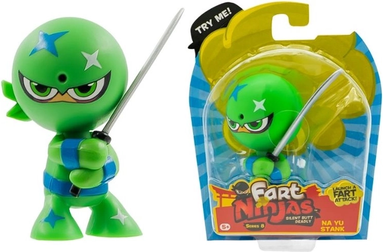Fart Ninjas figurka z dźwiękami pierdnięć Na Yu Stank