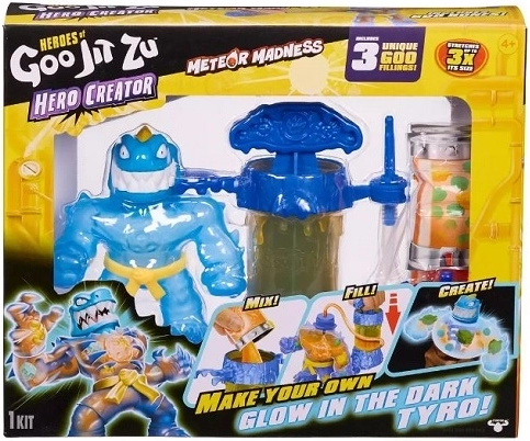 Heroes of Goo Jit Zu Hero Creator Tyro świecący w ciemności
