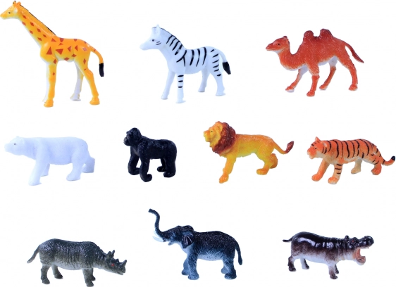 Dzikie zwierzęta w woreczku - 10 szt.