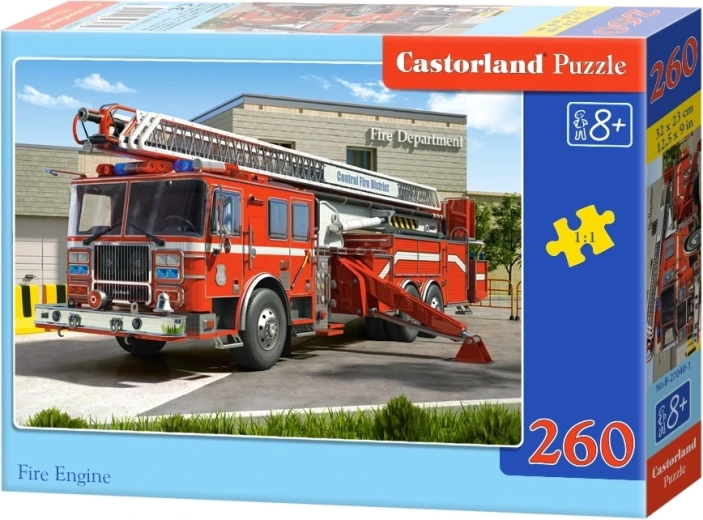 Puzzle dla dzieci Wóz strażacki, 260 elementów