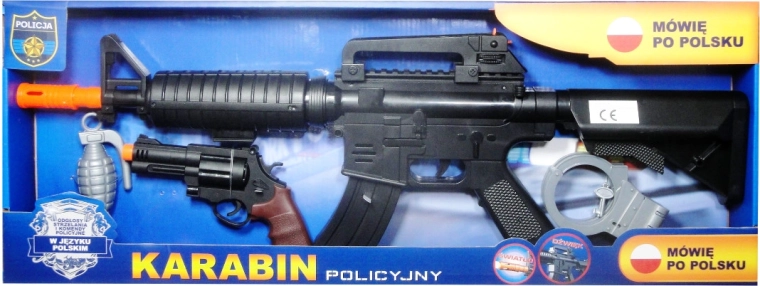 Policyjny karabin z polskim modułem głosowym
