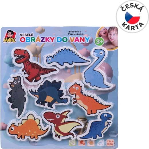 Dinozaury do wanny – miękkie piankowe zabawki