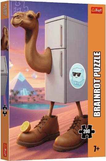 Puzzle BrainRots „lodówkowy wielbłąd” 200 elementów