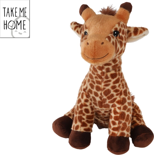 Pluszowa żyrafa Take Me Home siedząca 25 cm - 1 szt.