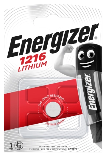 Litowa bateria guzikowa CR1216 ENERGIZER 3 V