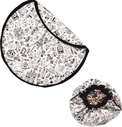 Play&Go mata do zabawy i worek na zabawki Omy Paris Color My Bag