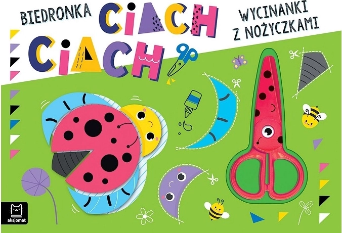 Biedronka – wycinanki z nożyczkami ciach, ciach!