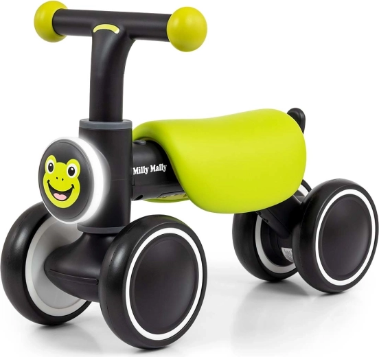 Dziecięcy jeździk biegowy Milly Mally York green