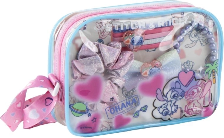 Zestaw akcesoriów do włosów STITCH w saszetce