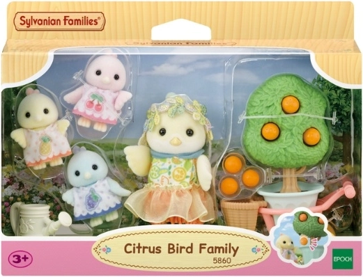 Sylvanian Families rodzina ptaszków Citrus