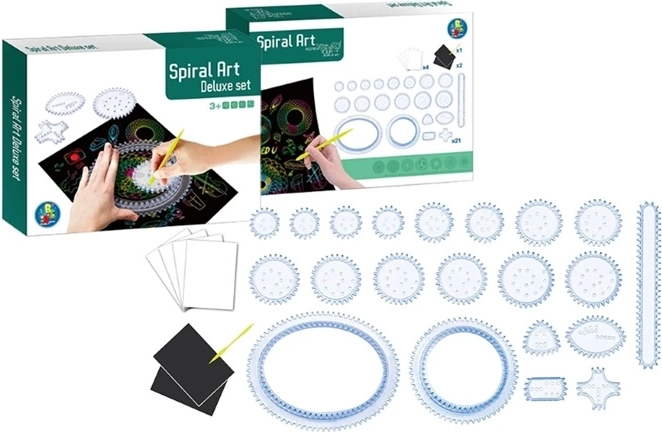 Spirograf - kreatywny zestaw do rysowania