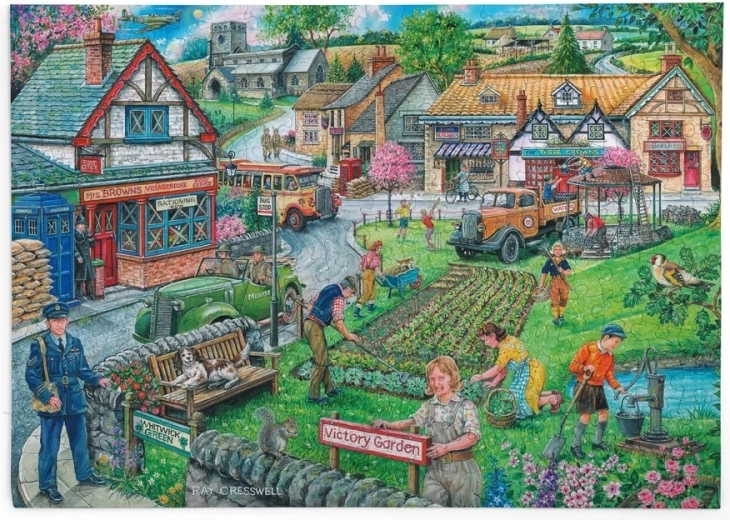HOP Puzzle Ogrodnictwem do zwycięstwa, 250 dużych elementów