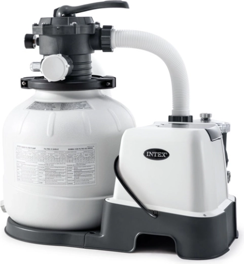 Pompa piaskowa filtracyjna z systemem solnym Krystal Clear