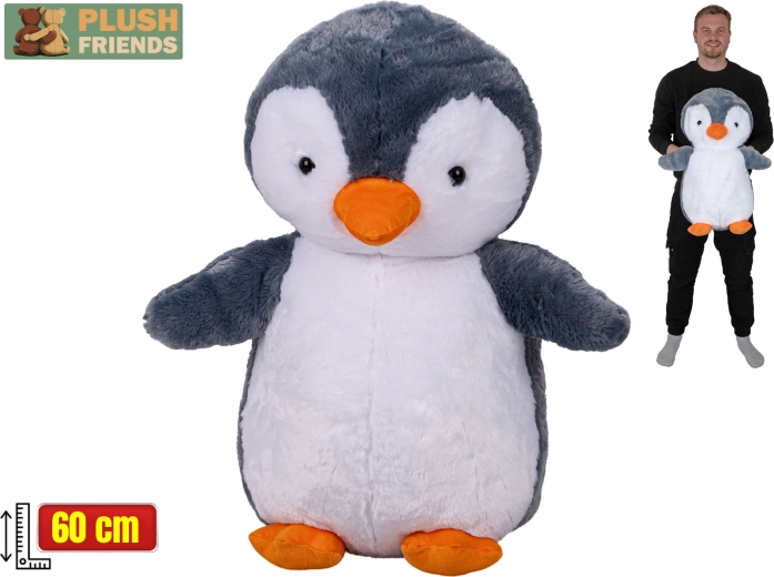 Plush Friends pluszowy pingwin 60 cm
