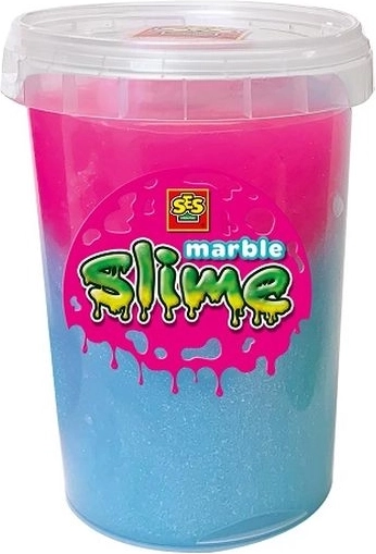 SES Creative marmurkowy slime niebiesko-różowy 200 g
