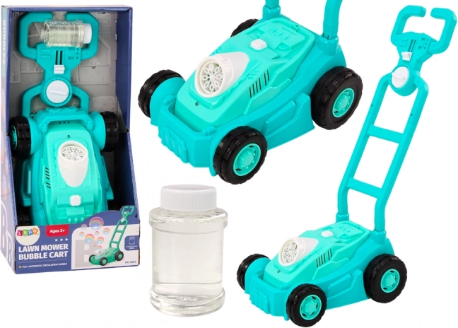 Maszynka do baniek mydlanych do koszenia z rączką Zielona