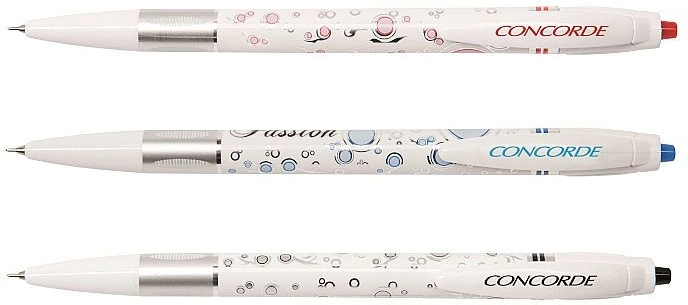 Długopis kulkowy Concorde Pasja z igłową końcówką 0,6 mm – niebieski wkład