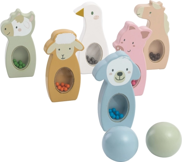 2Kids Toys sensoryczne kręgle farma