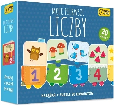 Moje pierwsze liczby - edukacyjny zestaw dla dzieci