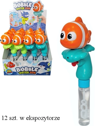 Pistolet do baniek z rybką