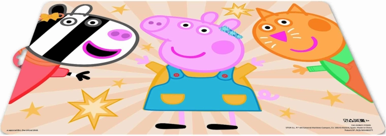 Plastowa podkładka PEPPA PIG 43 × 28,1 cm
