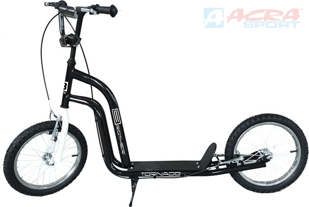 Hulajnoga Brother Tornado 16"/16" czarna