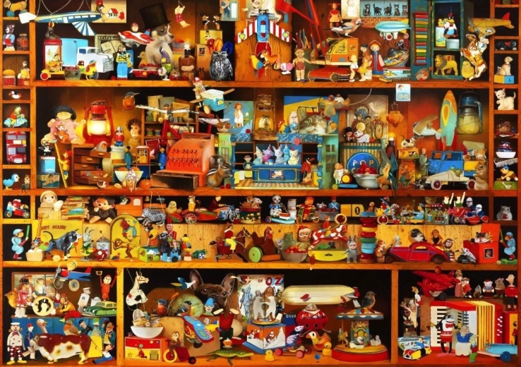 Puzzle Toy Story 1000 elementów BLUEBIRD