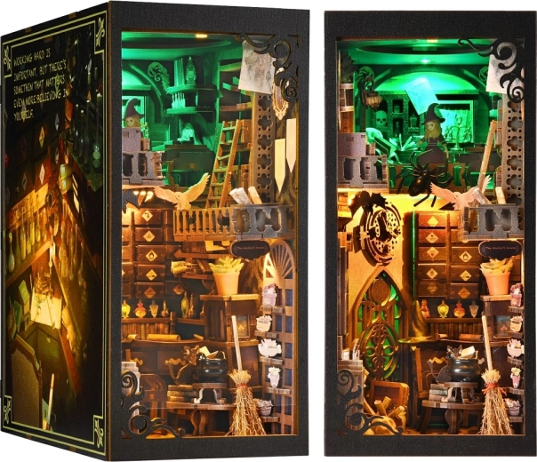 2Kids Toys 3D składanka zakładka do książek miniatura domku Dom czarownicy