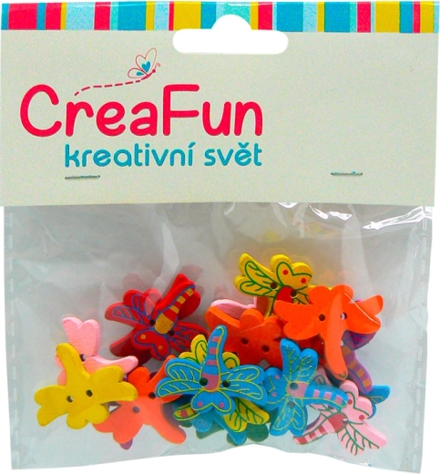 Klocki wkładane Ważka 20 szt. 2,6 × 2 cm