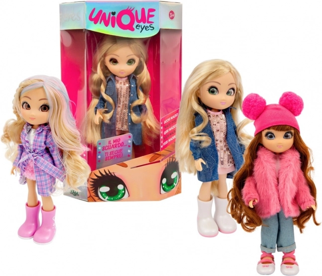 Panenka Unique Eyes modowa lalka 25 cm