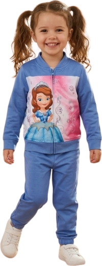 Dziewczęcy dres Disney Zofia Pierwsza niebieski
